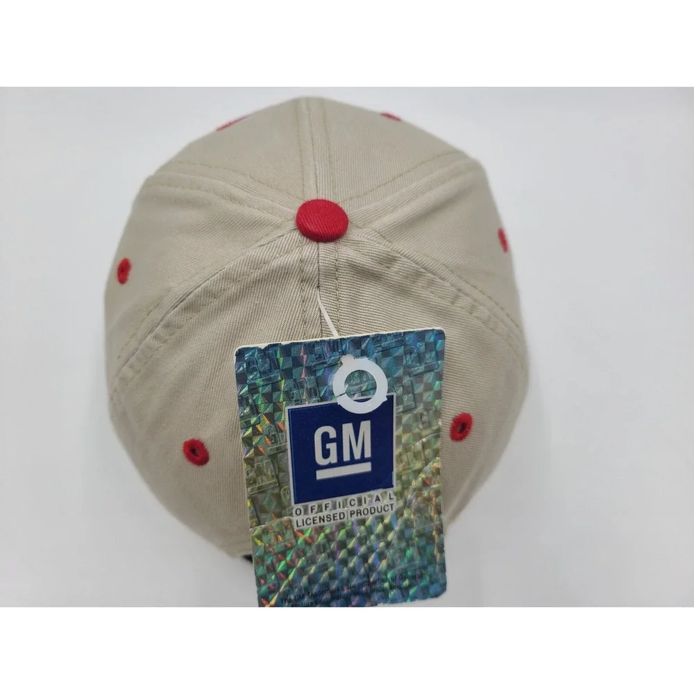 Vintage Chevy Racing NASCAR Drew Pearson Distressed Adjustable Hat Cap Chevrolet